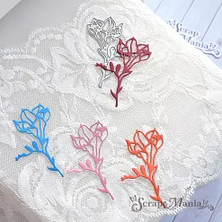 Нож "Магнолия", 4х5,7 см (ScrapMania)