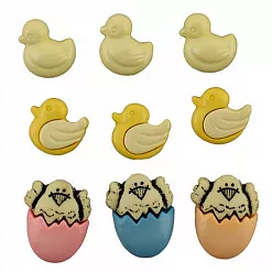 Набор пуговиц "Пасхальные птенцы" (Buttons Galore)