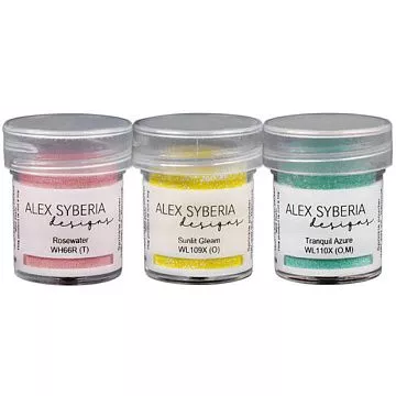 Набор глянцевых пудр "Delicate Blooms. Деликатные цветы", 3 шт (WOW)