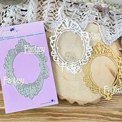 Нож "Рамка. Резная роскошь 1695", 7,8х11 см (Fantasy)