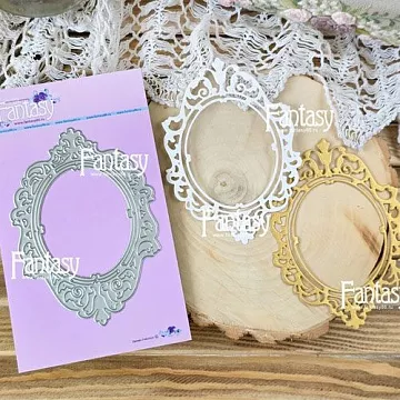 Нож "Рамка. Резная роскошь 1695", 7,8х11 см (Fantasy)