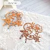 Нож "Часы с шестеренками и цепью", 8х8,7 см (ScrapMania)