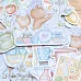 Набор высечек из бумаги "Усатый поваренок" (ScrapMania)