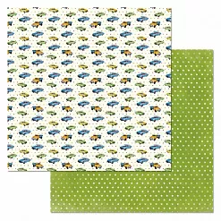 Набор бумаги 20х20 см "Шалунишка", 12 листов (ScrapMania)