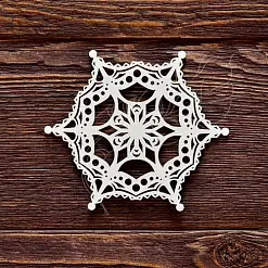 Украшение из чипборда "Салфетка 2" (AL)