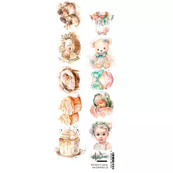 Бумага 6х30 см "Baby. Для вырезания" (Alchemy of Art) Бумага 6х30 см "Baby. Для вырезания" (Alchemy of Art)