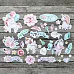 Набор высечек из бумаги "Розовые грезы",  36 шт (ScrapMania)