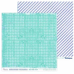 Бумага 30х30 см "Зимняя сказка basic 04" (Muscari)