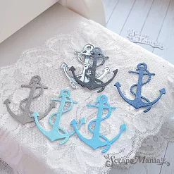 Нож "Мой капитан. Якорь", 5х5,8 см (ScrapMania)