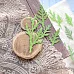 Нож "Веточки туи", 3,8х5,6 см (ScrapMania)