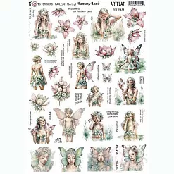 Наклейки А4 "Fantasy Land" (Arts13)