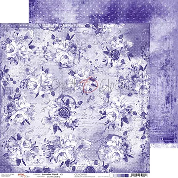 Бумага 30х30 см "Lavender mood 05" (CraftO'clock)