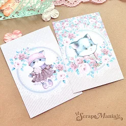 Набор карточек "МурТильда", 7х10 см, 16 шт (ScrapMania)