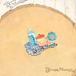 Нож "Детство. Милые вещички", 1,8х4,5 см (ScrapMania)