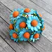 Букет ромашек "Бирюзовый" (Craft)