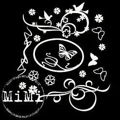 Набор украшений из чипборда "Весна. Обновление" (MiMi Design) Набор украшений из чипборда "Весна. Обновление" (MiMi Design)