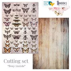 Бумага А5 "Deep inside. Бабочки" (DreamLight Studio) Бумага А5 "Deep inside. Бабочки" (DreamLight Studio)