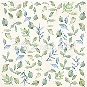 Бумага 30х30 см "Leaves 8" (ScrapAndMe)