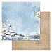 Набор бумаги 20х20 см "Океания", 12 листов (ScrapMania)