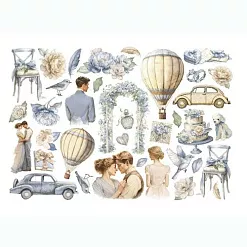 Набор вырубок "Timeless", 35 шт (Stamperia)