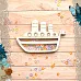 Чипборд "Морячок. Шейкер. Кораблик. Большой" (ScrapMania)