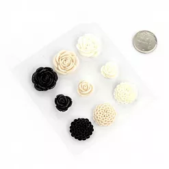 Набор акриловых украшений "Цветы. Свадебные" (Magic Hobby)