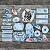 Набор высечек из бумаги "Этника. Твоя вселенная", 25 шт (ScrapMania)