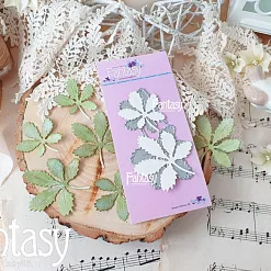 Нож "Листики лапчатник 1546", 2,2х4,7 см (Fantasy)