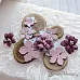 Нож "Цветок. Винтажный", 4,1х4,1 см (ScrapMania)