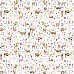 Бумага "Ламы. С днем рождения" (ScrapMania)