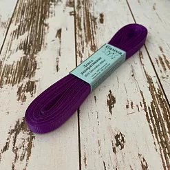 Лента репсовая фиолетовая, ширина 0,6 см, длина 5,4 м (Gamma) Лента репсовая фиолетовая, ширина 0,6 см, длина 5,4 м (Gamma)