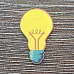 Украшение из цветного чипборда "Лампочка" (Благолис) Украшение из цветного чипборда "Лампочка" (Благолис)