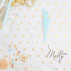 Нож для вырубки "Луговой сивец"  (Fleur-design)