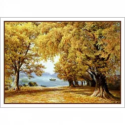 Тканевая карточка мини "Осенние пейзажи. Золотой лес" (ScrapMania) Тканевая карточка мини "Осенние пейзажи. Золотой лес" (ScrapMania)