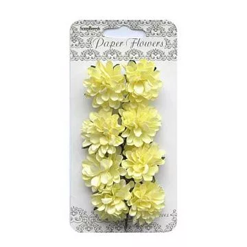 Набор цветочков "Кремовые астры" (ScrapBerry's)