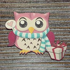 Украшение из цветного чипборда "Сова 3" (Благолис)