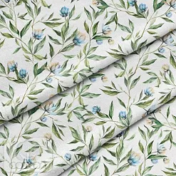 Отрез ткани 79х50 см "Голубой цвет" (Cotton)