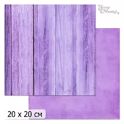 20х20 Бумага "Фономикс. Доски. Дизайн 4" (ScrapMania)