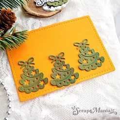 Нож "Новогодние игрушки. Елочка", 2,6х3,1 см (ScrapMania)