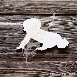 Заготовка для тиснения "Малыш 3" (ArtLines) Заготовка для тиснения "Малыш 3" (ArtLines)