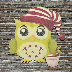 Украшение из цветного чипборда "Сова 2" (Благолис)