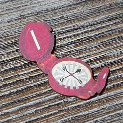 Украшение из цветного чипборда "Компас 2" (Благолис) Украшение из цветного чипборда "Компас 2" (Благолис)