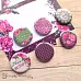 Набор фишек "Пионовый роман. Наша история" (ScrapMania)