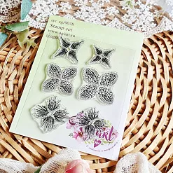 Штамп "Цветочный №8" (AgiArt) Штамп "Цветочный №8" (AgiArt)