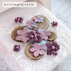 Нож "Цветок. Винтажный", 4,1х4,1 см (ScrapMania)