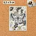Тканевая карточка "Звездная незнакомка. Бабочка" (ScrapMania)