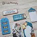 Набор цветного чипборда "Вечные странники" (ScrapMania)
