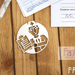 Украшение из чипборда "Медицина 1" (Fantasy)