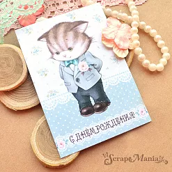Набор карточек "МурТильда", 7х10 см, 16 шт (ScrapMania)