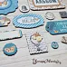 Набор цветного чипборда "Вечные странники" (ScrapMania)